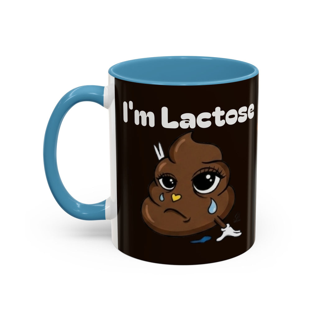 Coffee Mug — “I’m Lactose” Funny Poop Emoji Coffee Mug (11/15 oz) by GT Artland