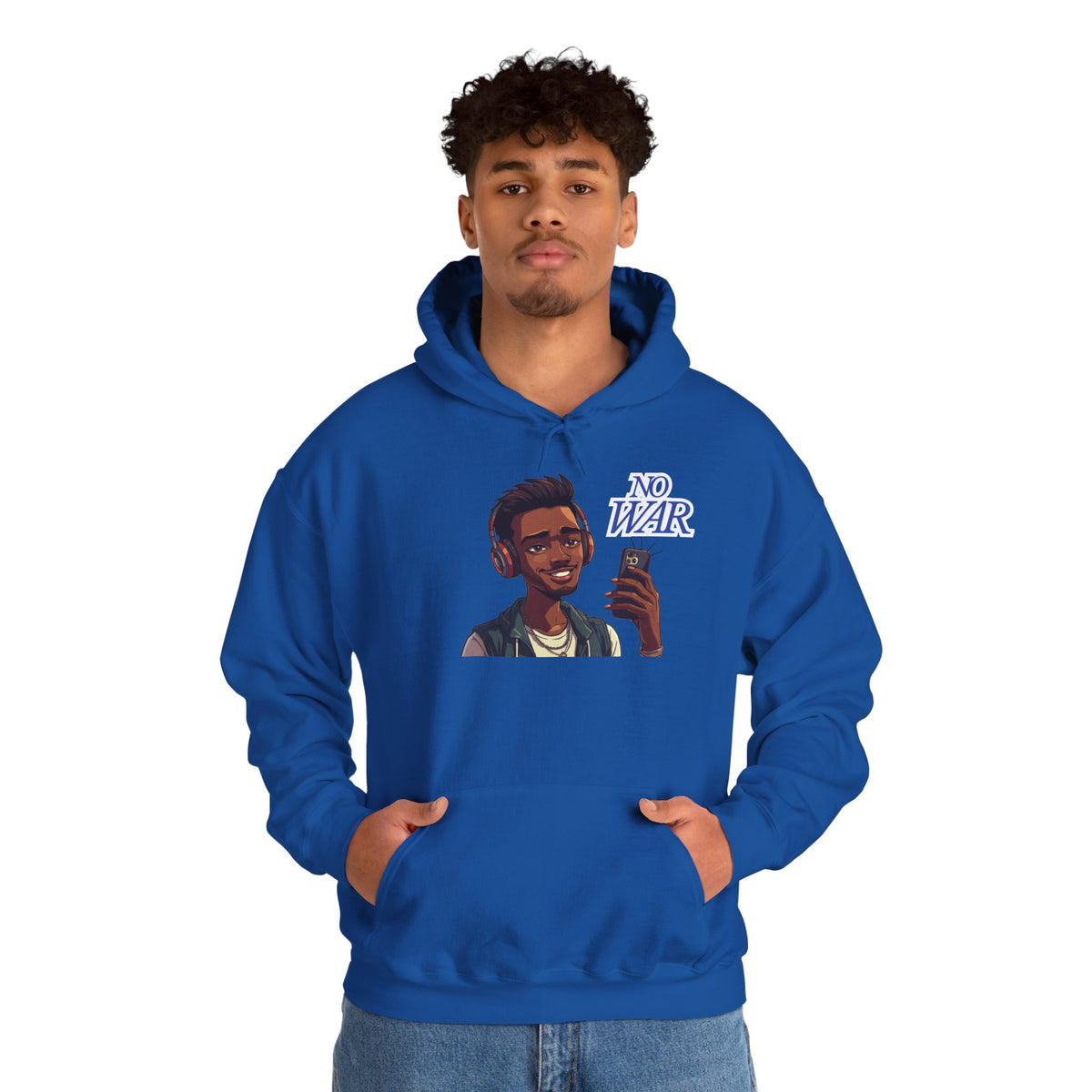 No War Unisex Heavy Blend Hoodie -Sweatshirt