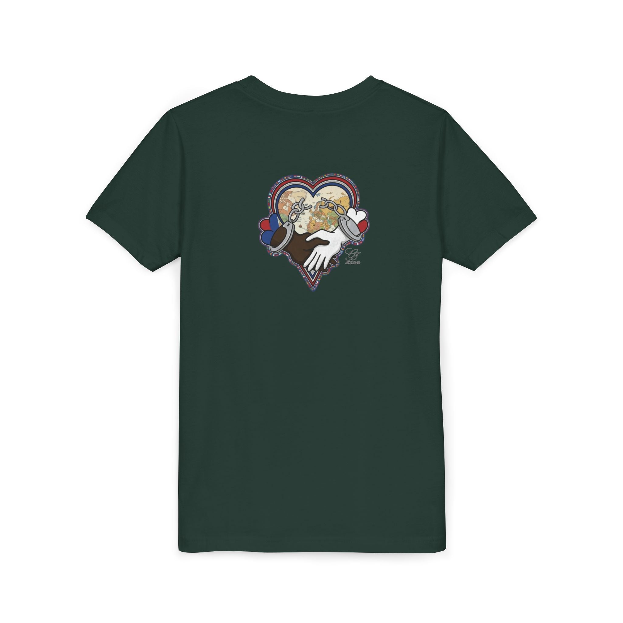 Heart Hands Graphic Tee | Youth Short Sleeve Tee by GT Artland