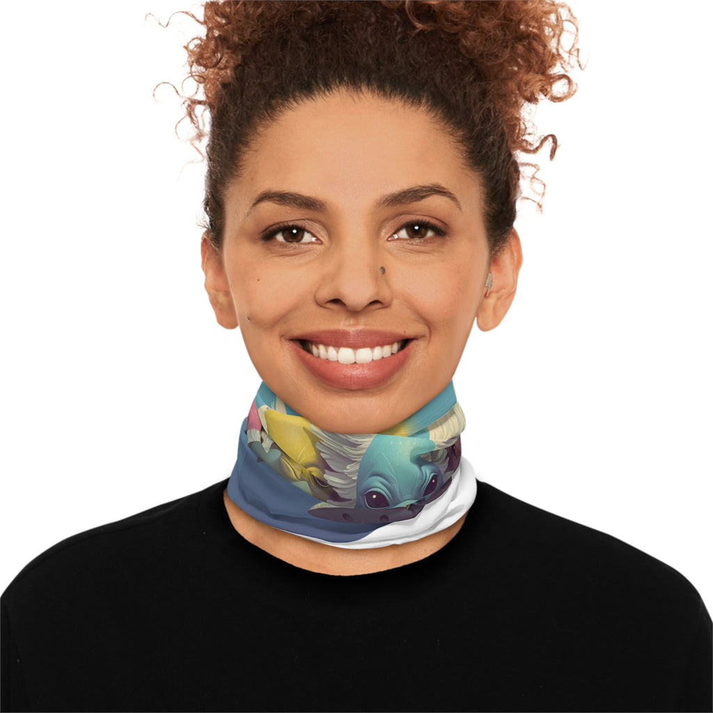 Pastel Dolphin Scenic Neck Gaiter |  Face Mask