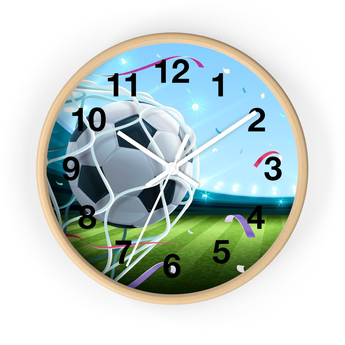 Soccer-Football Wall Clock