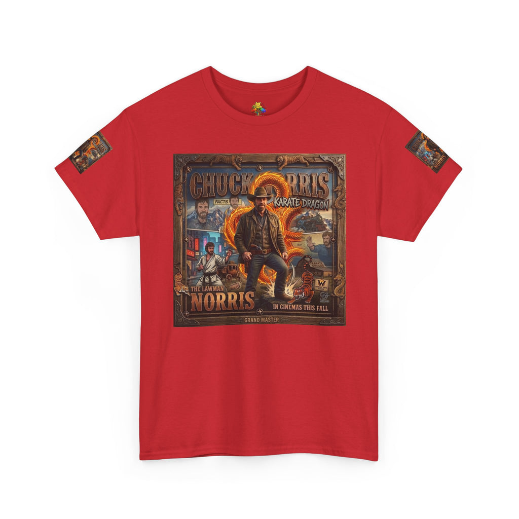 Retro Action Movie Poster T-Shirt | Vintage Fighter Hero Tee