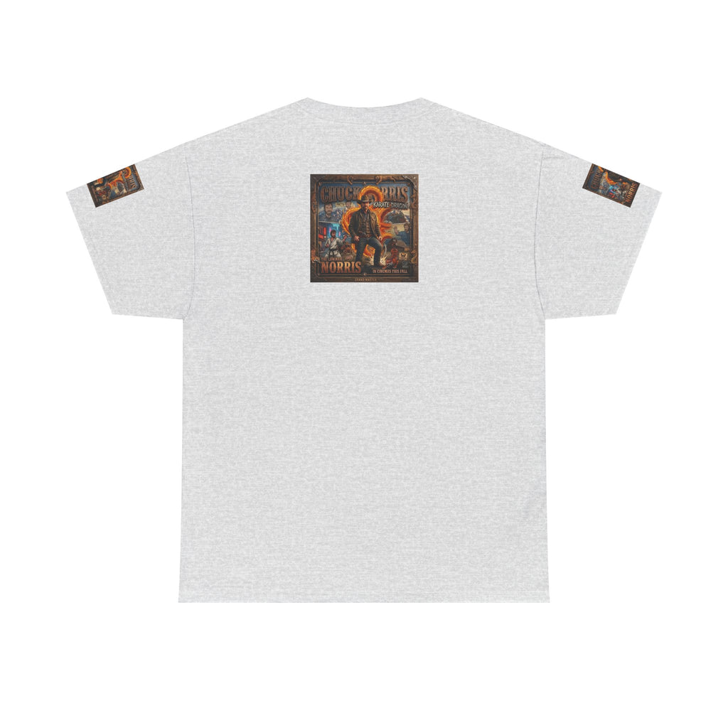 Retro Action Movie Poster T-Shirt | Vintage Fighter Hero Tee