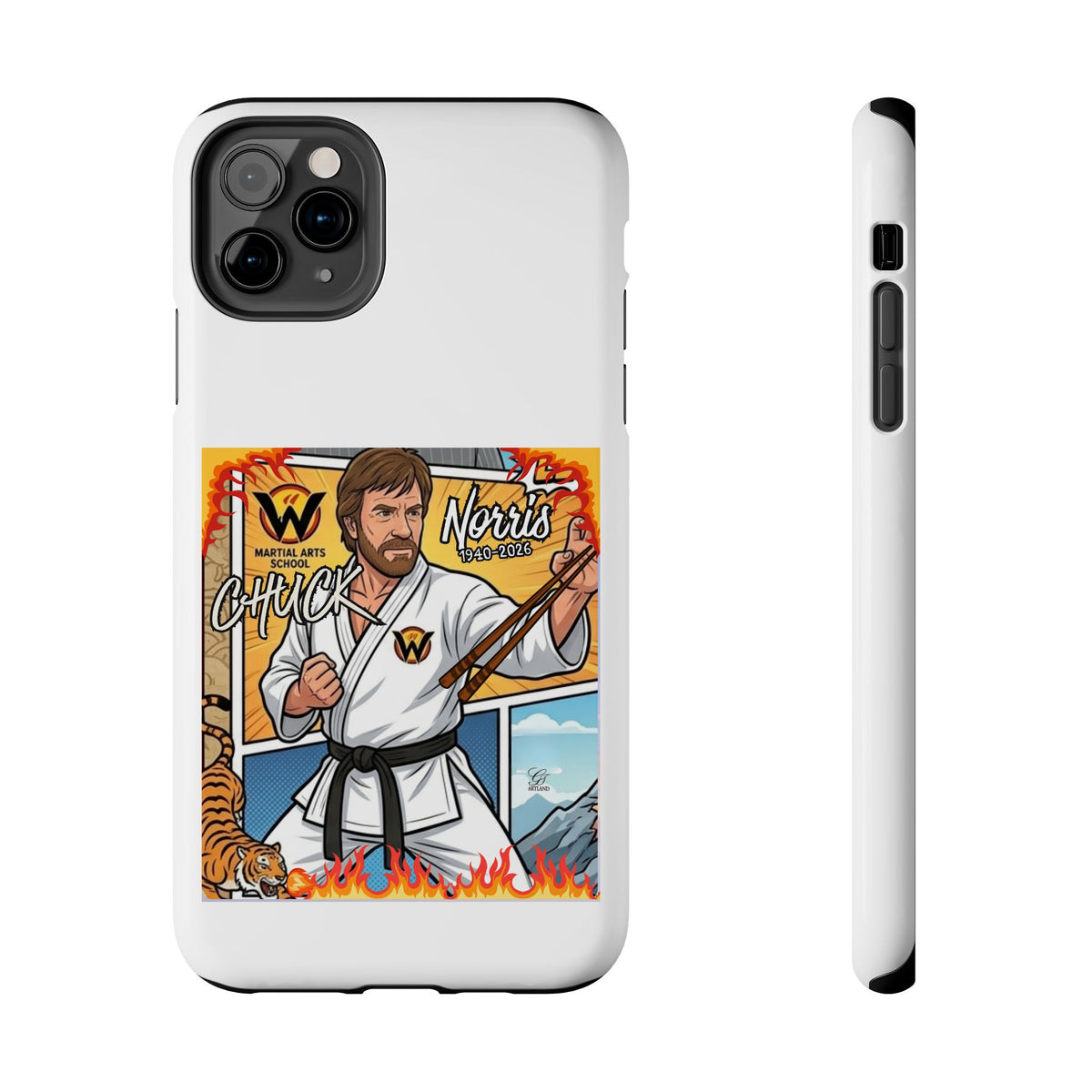 Chuck Norris Karate Tough Phone Case
