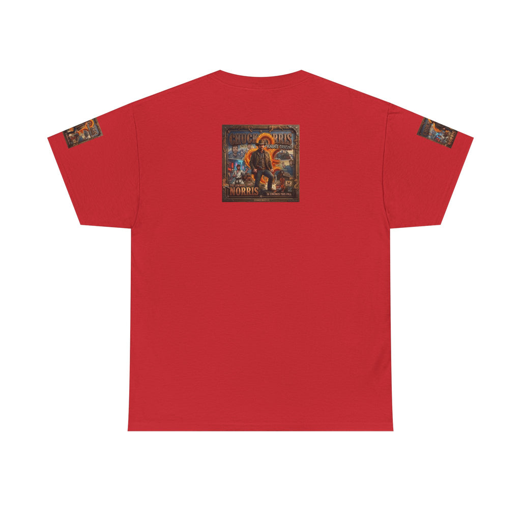 Retro Action Movie Poster T-Shirt | Vintage Fighter Hero Tee