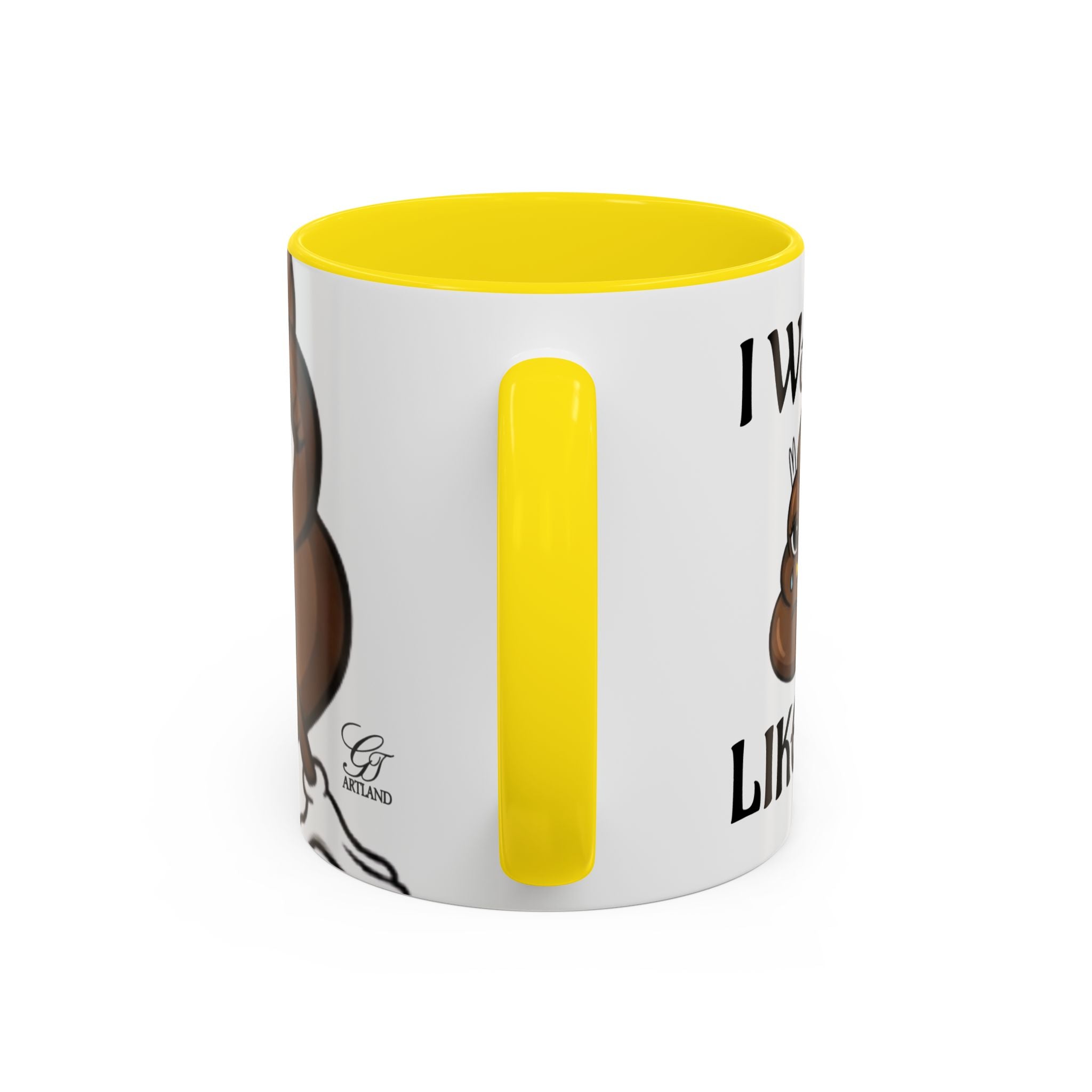 Sad Poop Emoji Coffee Mug – Funny Cute Collectors Novelty Accent Mug (11/15oz) by GT Artland
