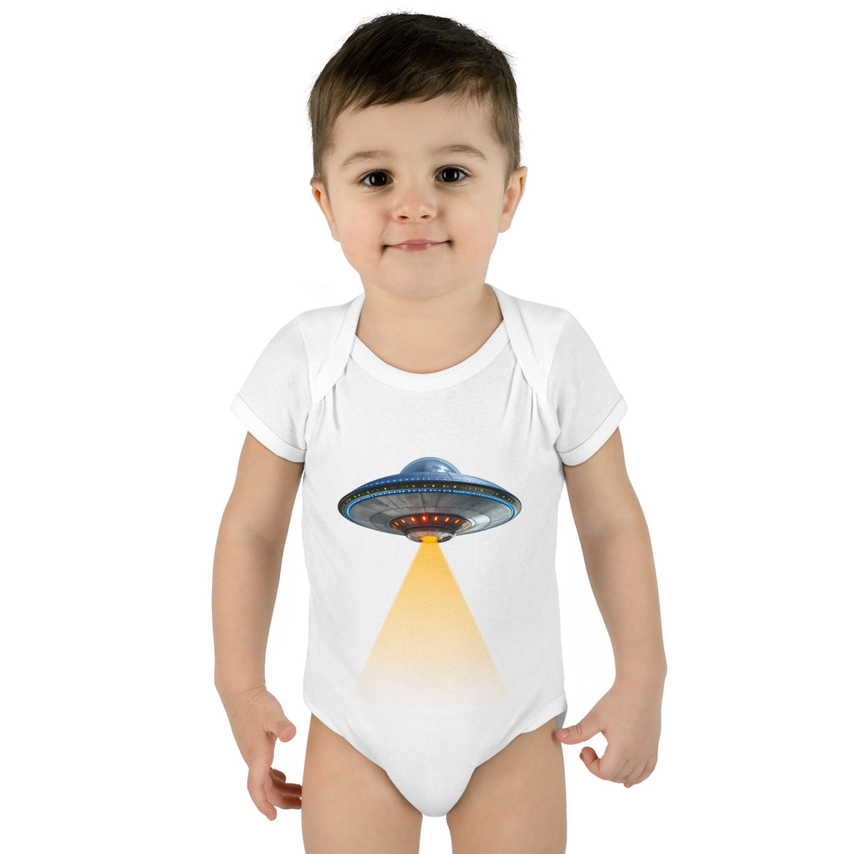 UFO Infant Bodysuit | Cute Alien Spaceship Baby Onesie