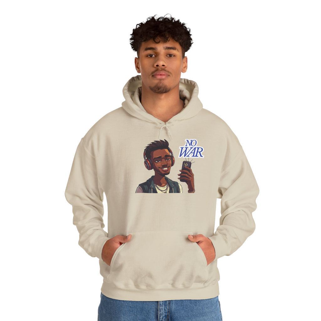 No War Unisex Heavy Blend Hoodie -Sweatshirt