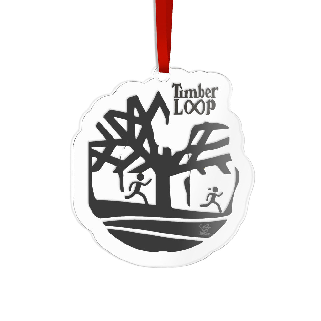 Timber Loop Tree Climbing Acrylic Ornament by GT Artland