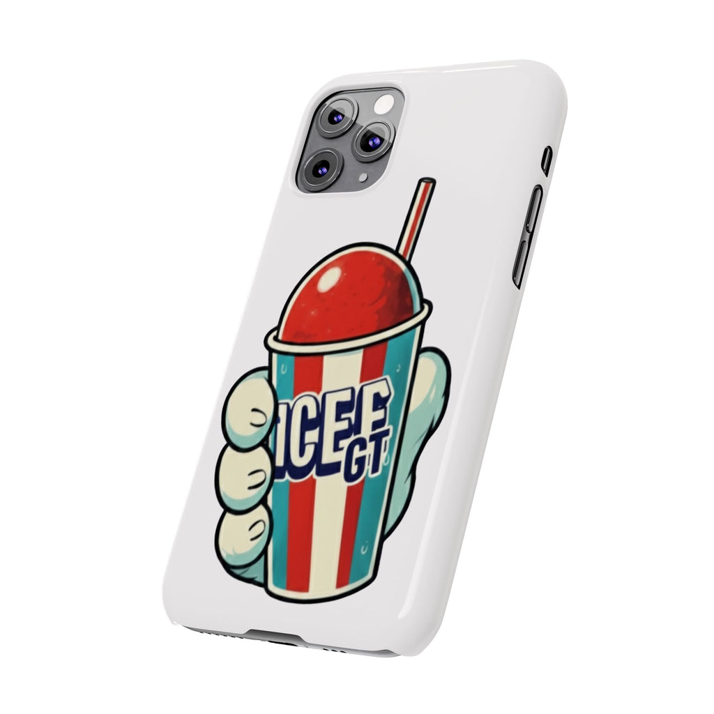 ICEE Slush Cup Slim Phone Case | Red White Blue Slushie