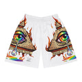 All-Seeing Eye Pyramid Shorts | Basketball Shorts