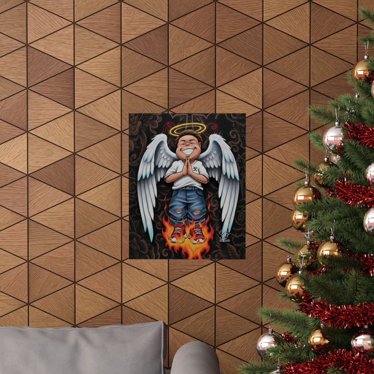 Ebony Angel Poster