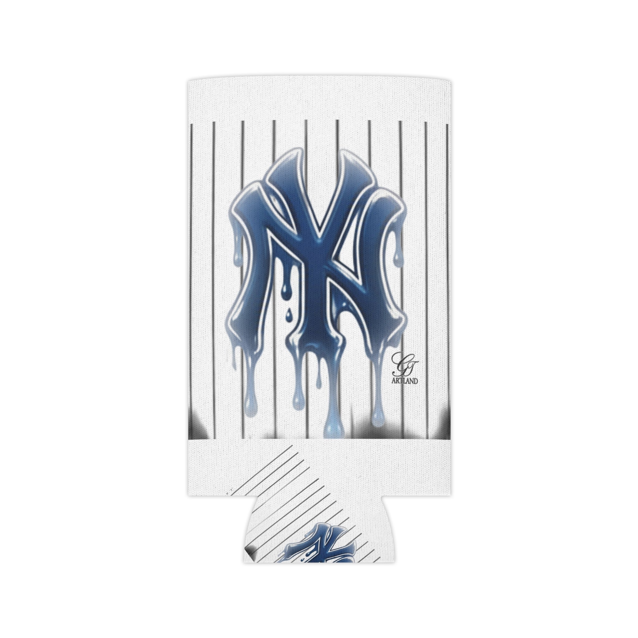 Dripping NYC Fan Gear Pinstripe Can Cooler | Can Cooler by GT Artland