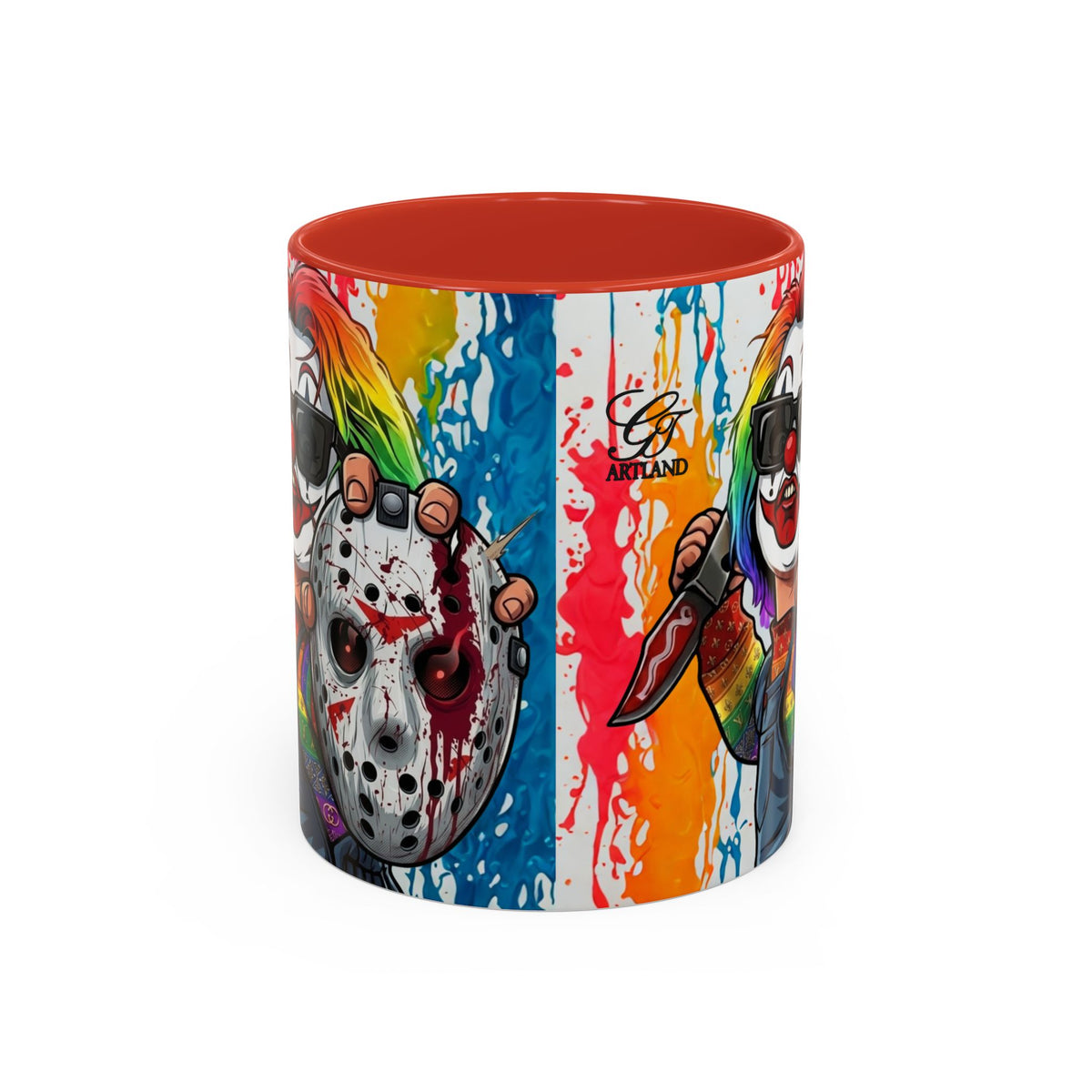 Rainbow Slasher Color Drip Designer GT Soldier Edition | Accent Coffee Mug 11oz 15oz
