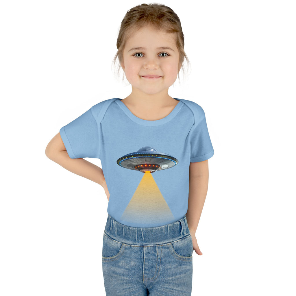 UFO Infant Bodysuit | Cute Alien Spaceship Baby Onesie
