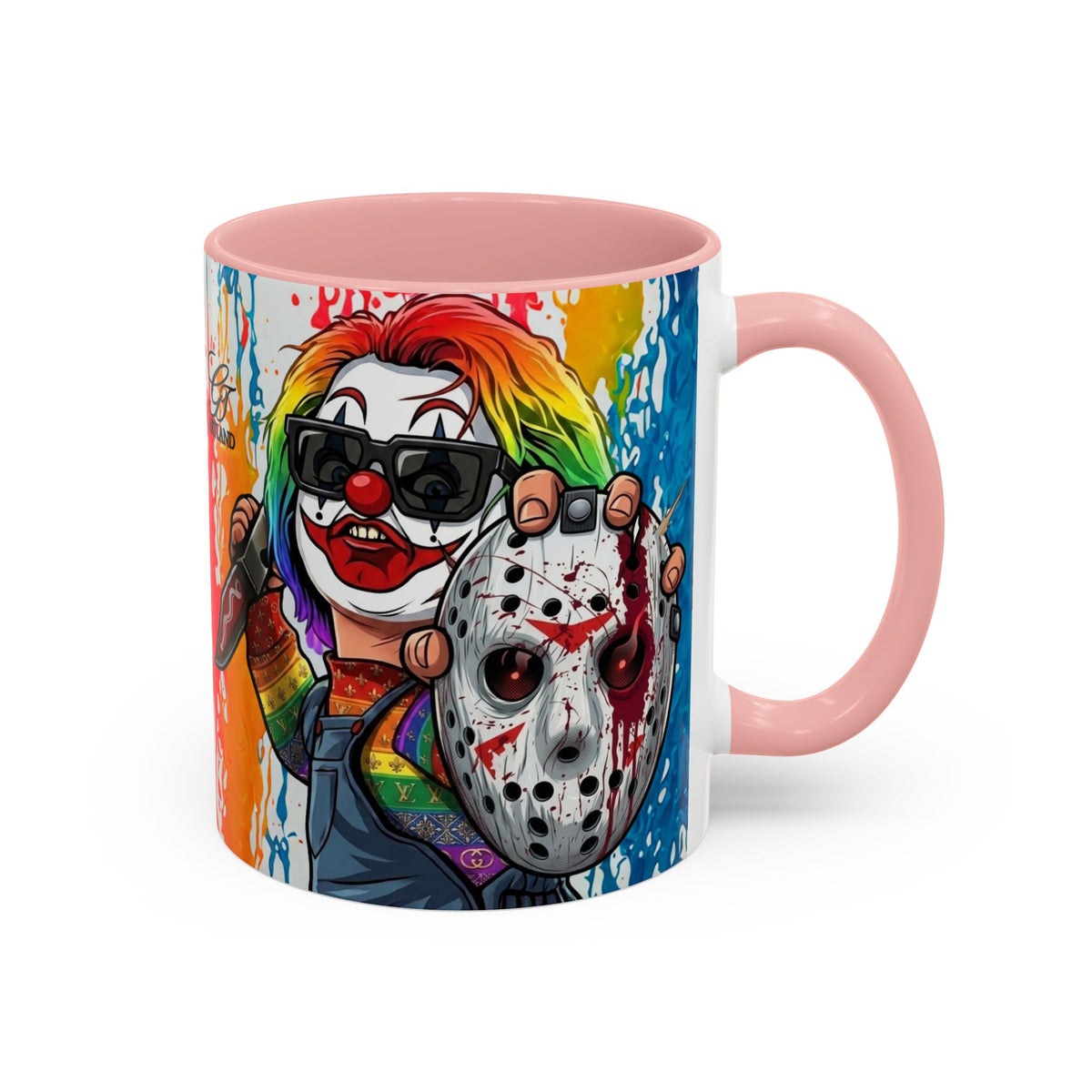 Rainbow Slasher Color Drip Designer GT Soldier Edition | Accent Coffee Mug 11oz 15oz