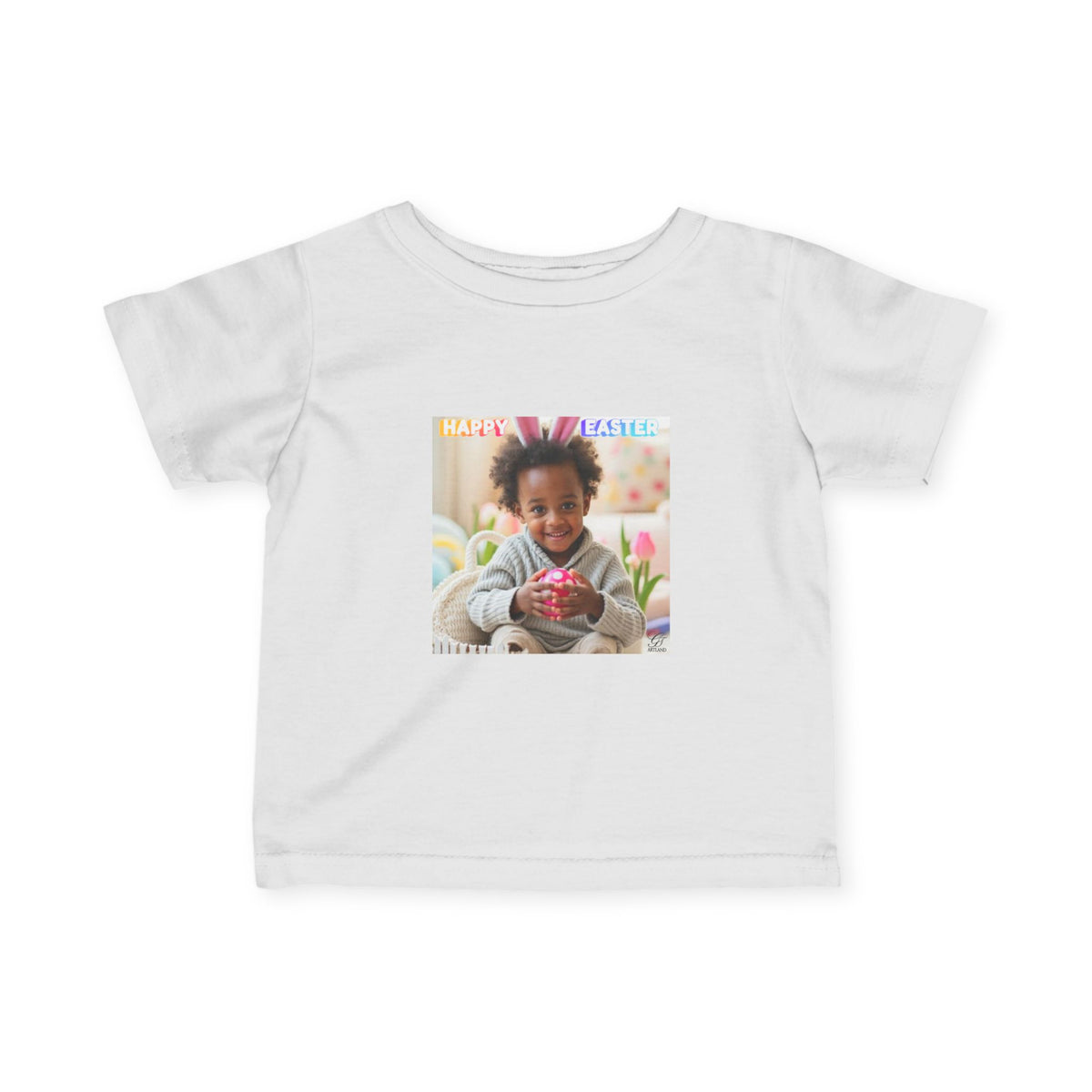 African American Toddler Easter Tee