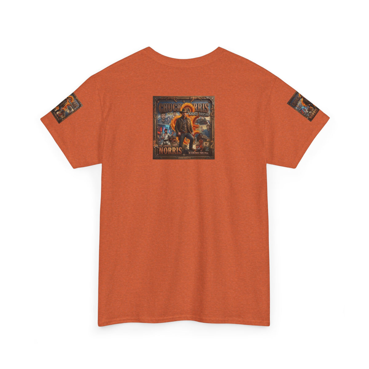 Retro Action Movie Poster T-Shirt | Vintage Fighter Hero Tee