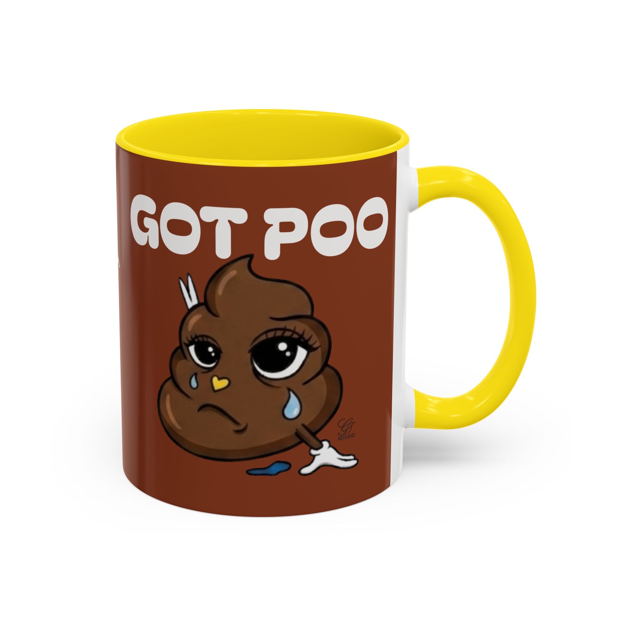 Coffee Mug — 'Got Poo' Funny Poop Coffee Mug, Humor Gift for Friends & Gag Occasions by GT Artland