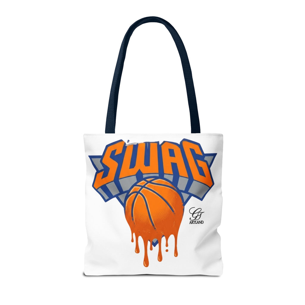Swag Dripping Basketball tote bag | Sports Graphic Tote by GT Artland