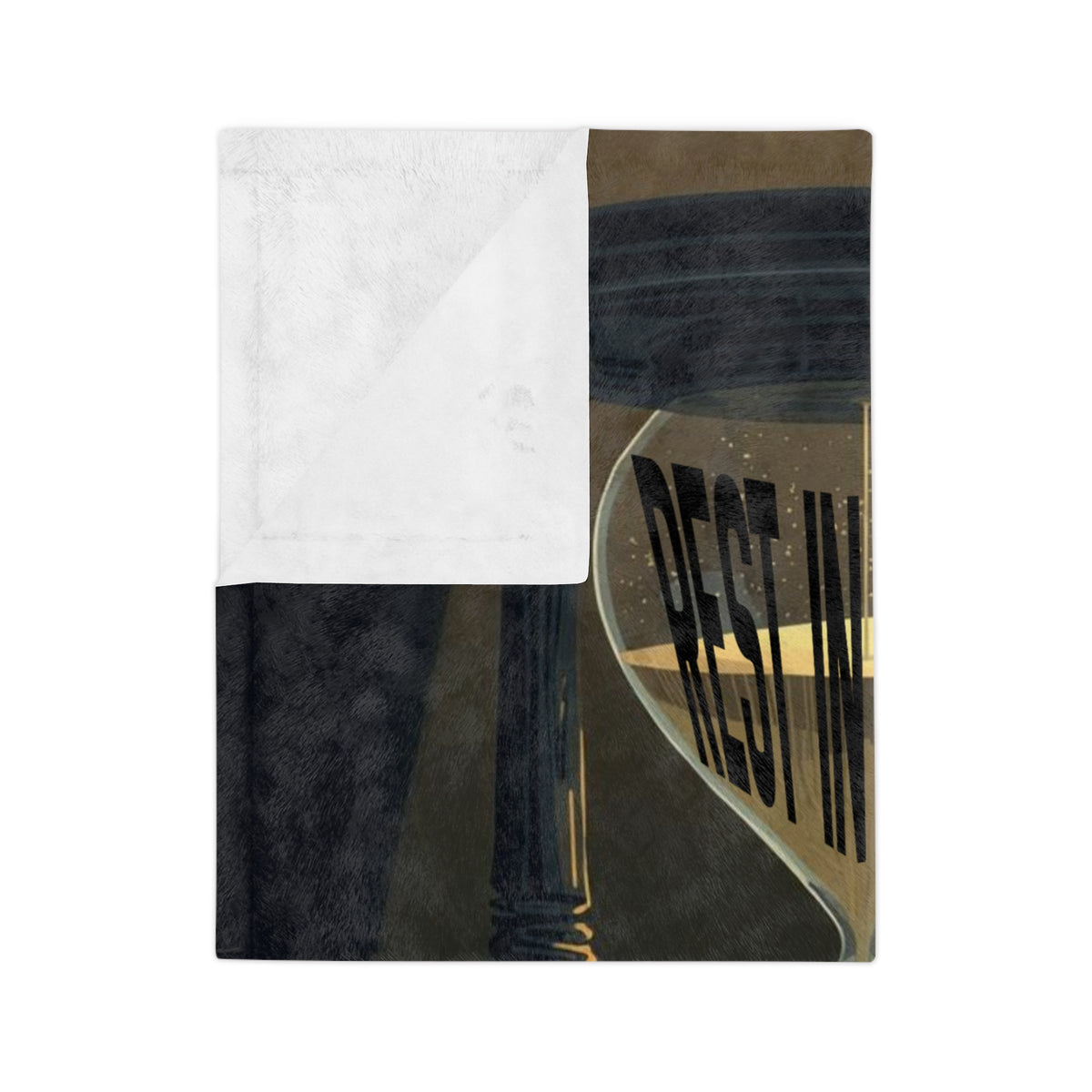 Patrick Muldoon Hourglass Velveteen Blanket Souvenir