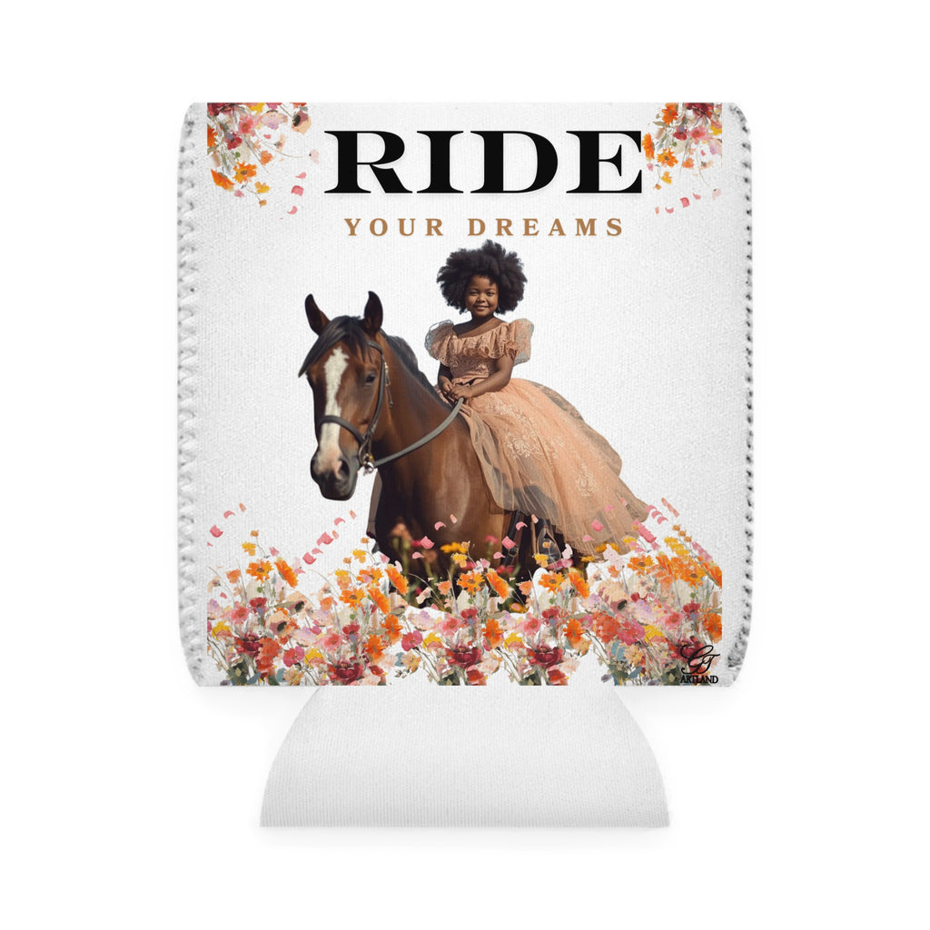 Ride Your Dreams Cooler Sleeve on Horse