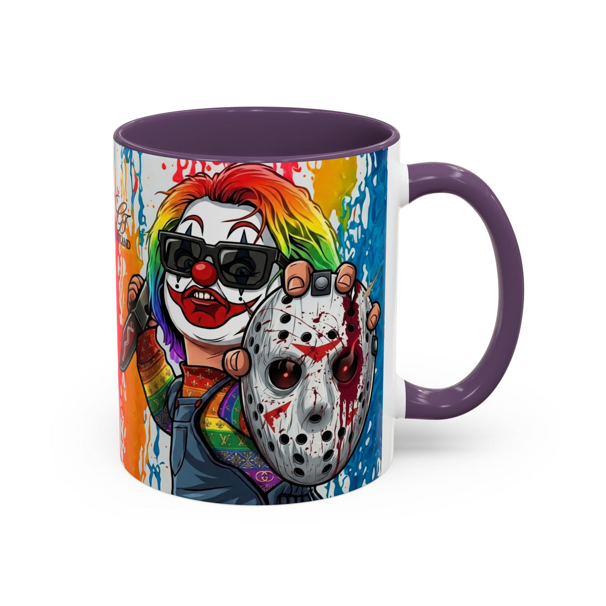 Rainbow Slasher Color Drip Designer GT Soldier Edition | Accent Coffee Mug 11oz 15oz