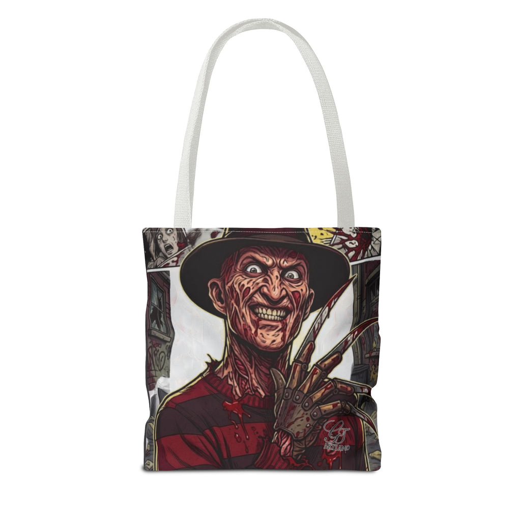Elm Street Gangsta Horror Illustration TOTE BAG | Horror Slasher Artwork by GT Artland
