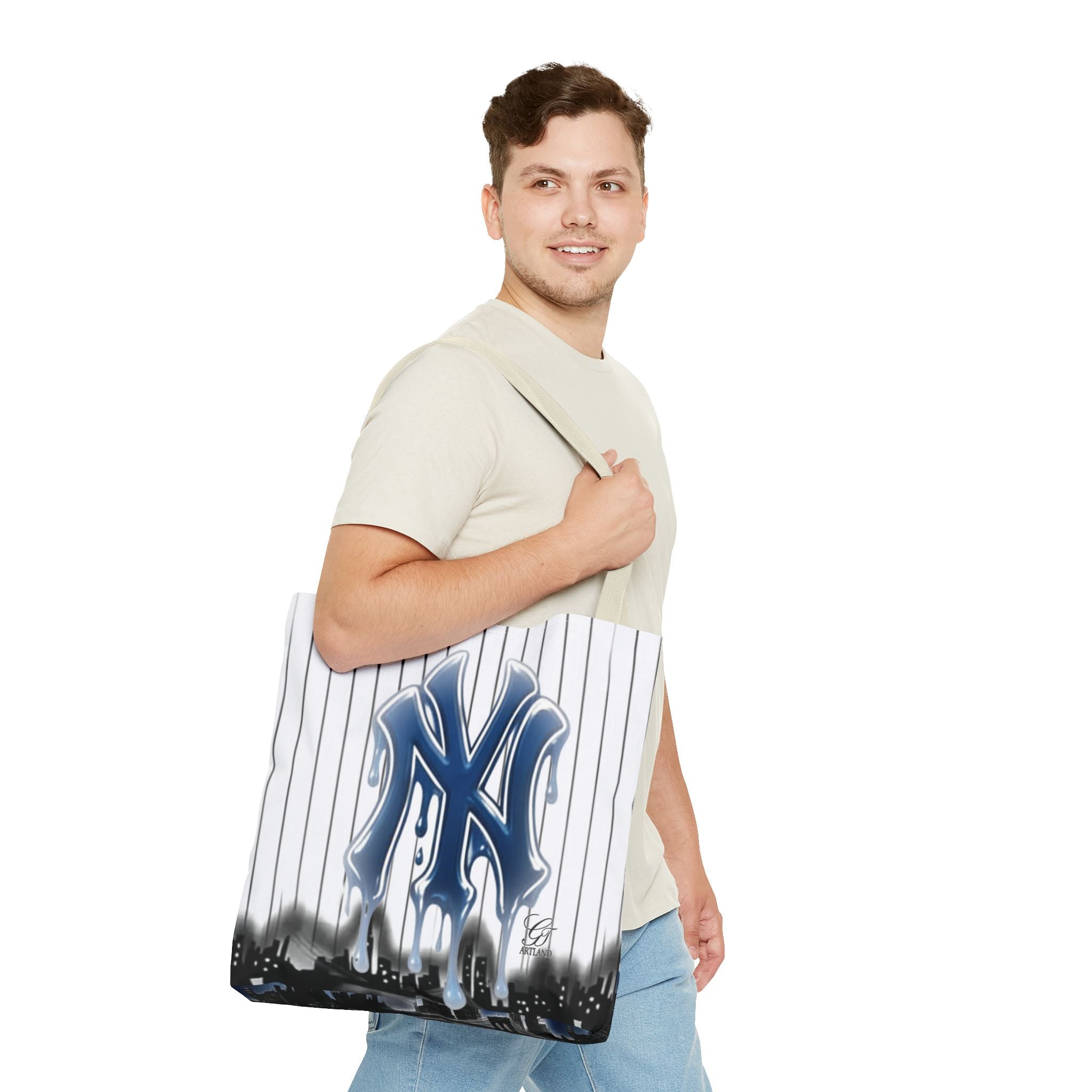 Copy of Two Faced Clown Couple Face Tote Bag – Urban Duo Swag by GT Artland