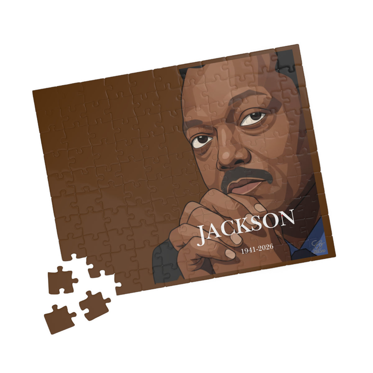 Portrait Memorial Puzzle 252-520-1014 Piece | Personalized Name & Dates