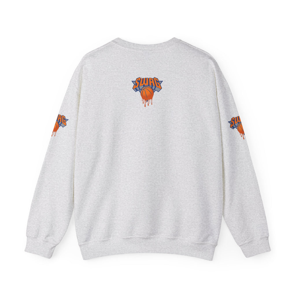 Swag Dripping Basketball Sweatshirt | Streetwear Hoop Graphic by GT Artland
