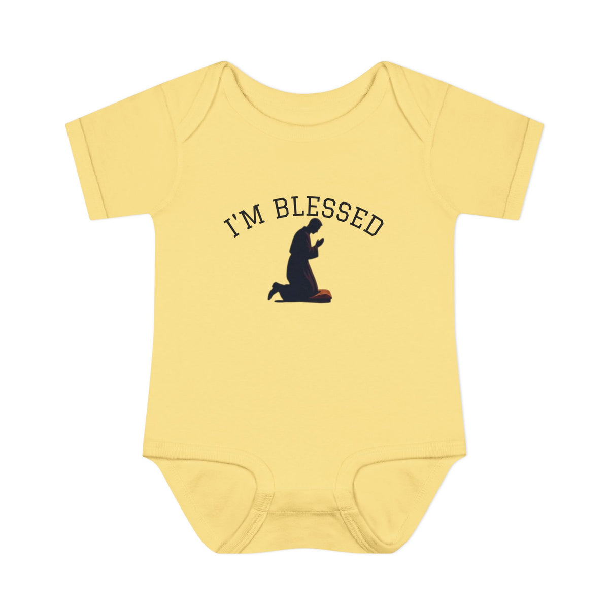 Praying Silhouette Infant Bodysuit | Baby Onesie