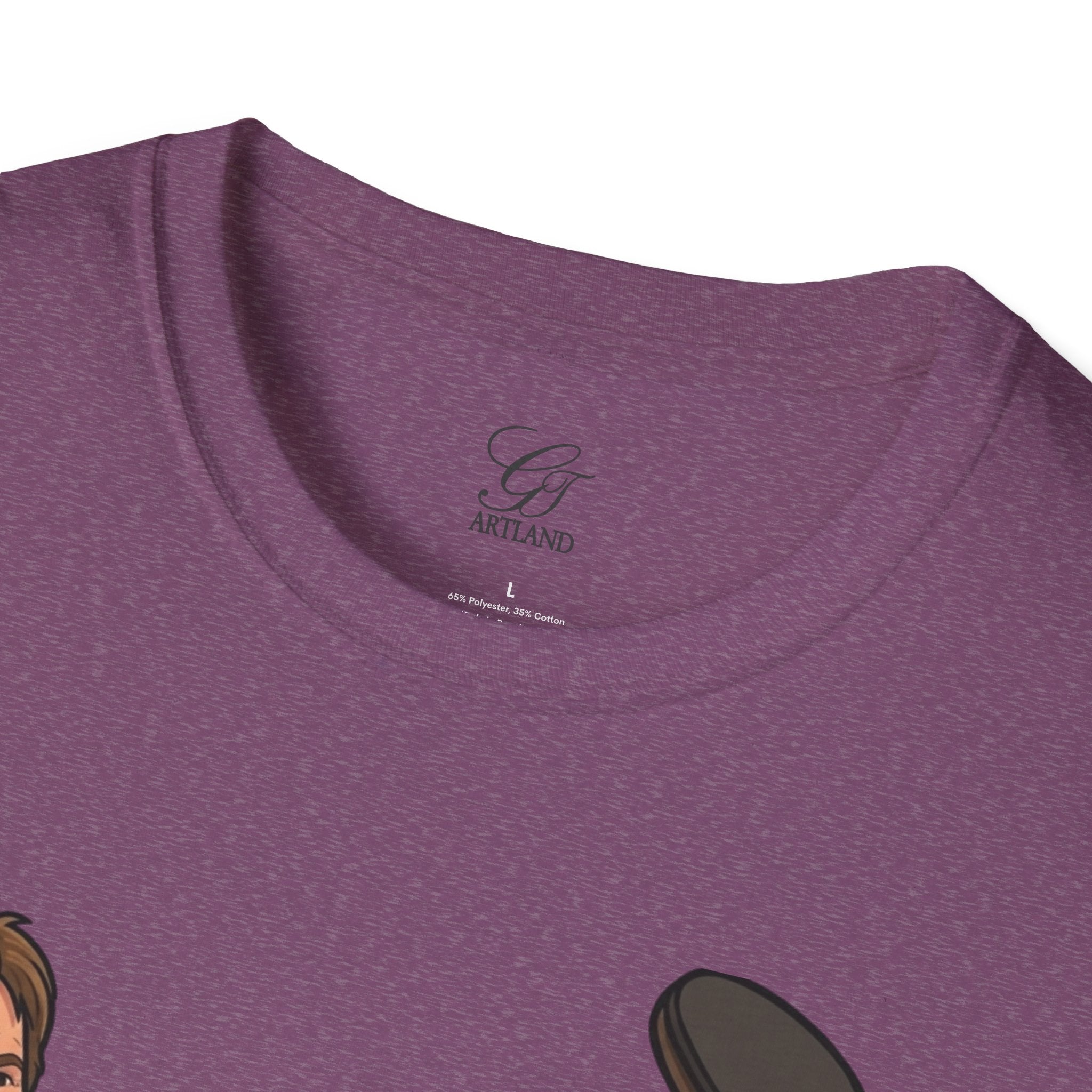 Chuck Norris Kick Illustration T-Shirt | I'll Kick Your Butt text by GT Artland