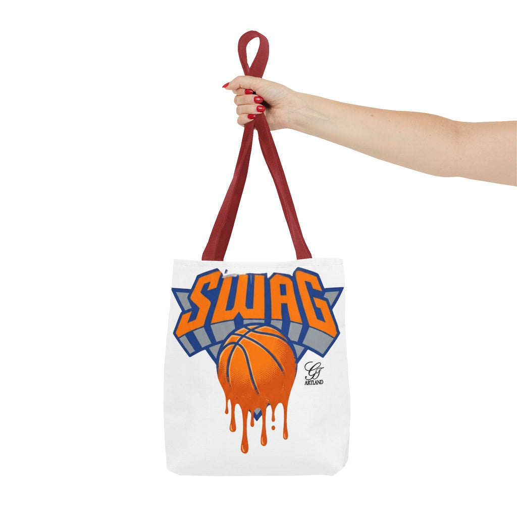 Swag Dripping Basketball tote bag | Sports Graphic Tote by GT Artland