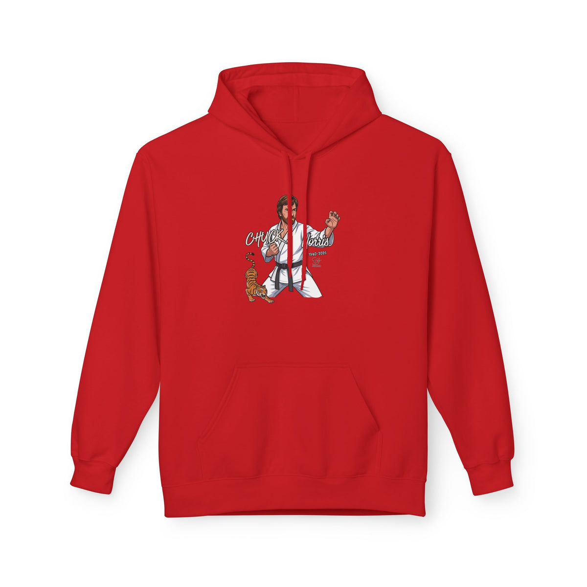 Chuck Norris Karate Hoodie | Martial Arts, Tiger Illustration by GT Artland