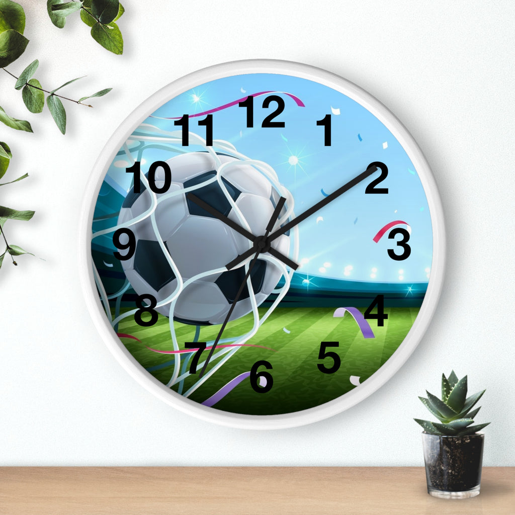 Soccer-Football Wall Clock