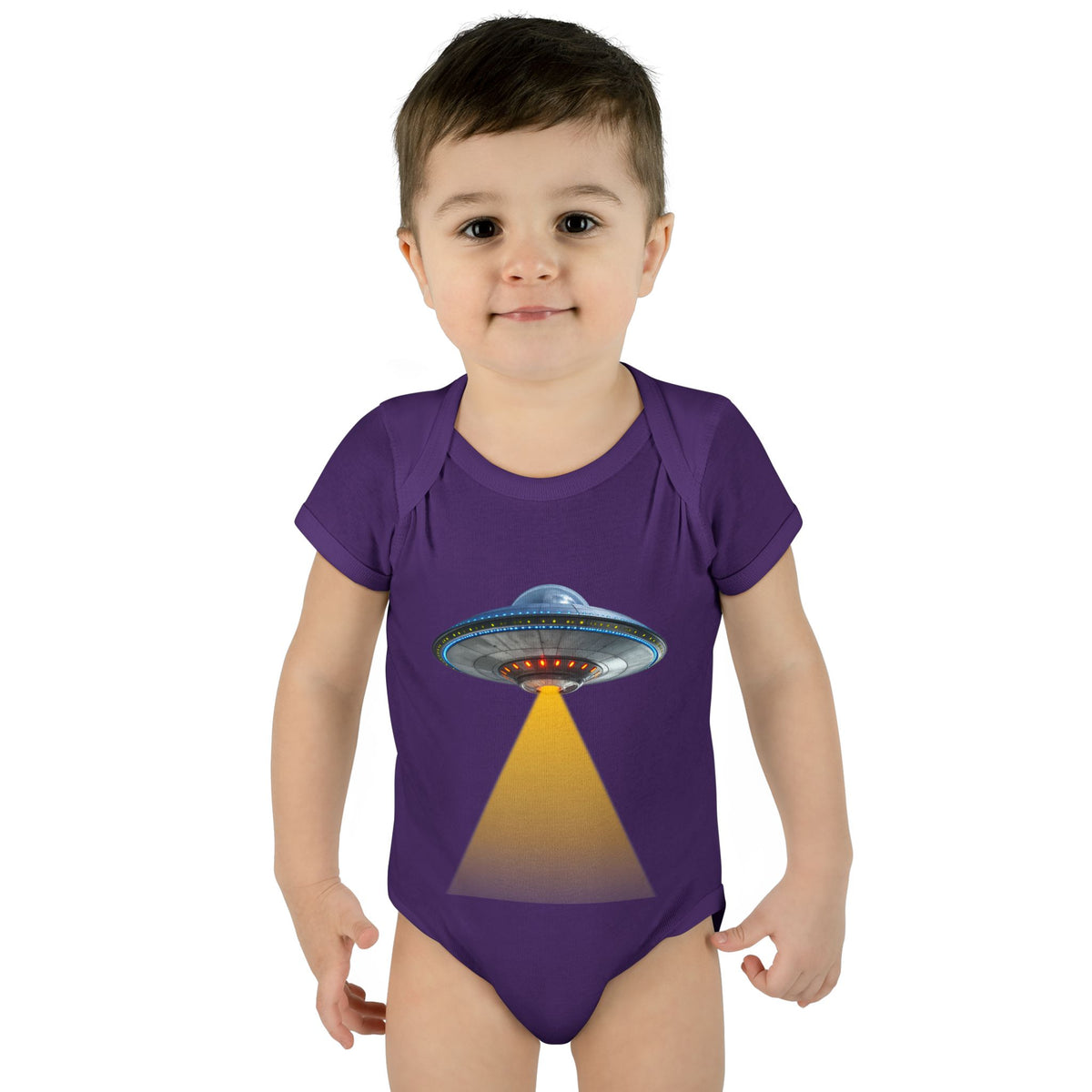 UFO Infant Bodysuit | Cute Alien Spaceship Baby Onesie
