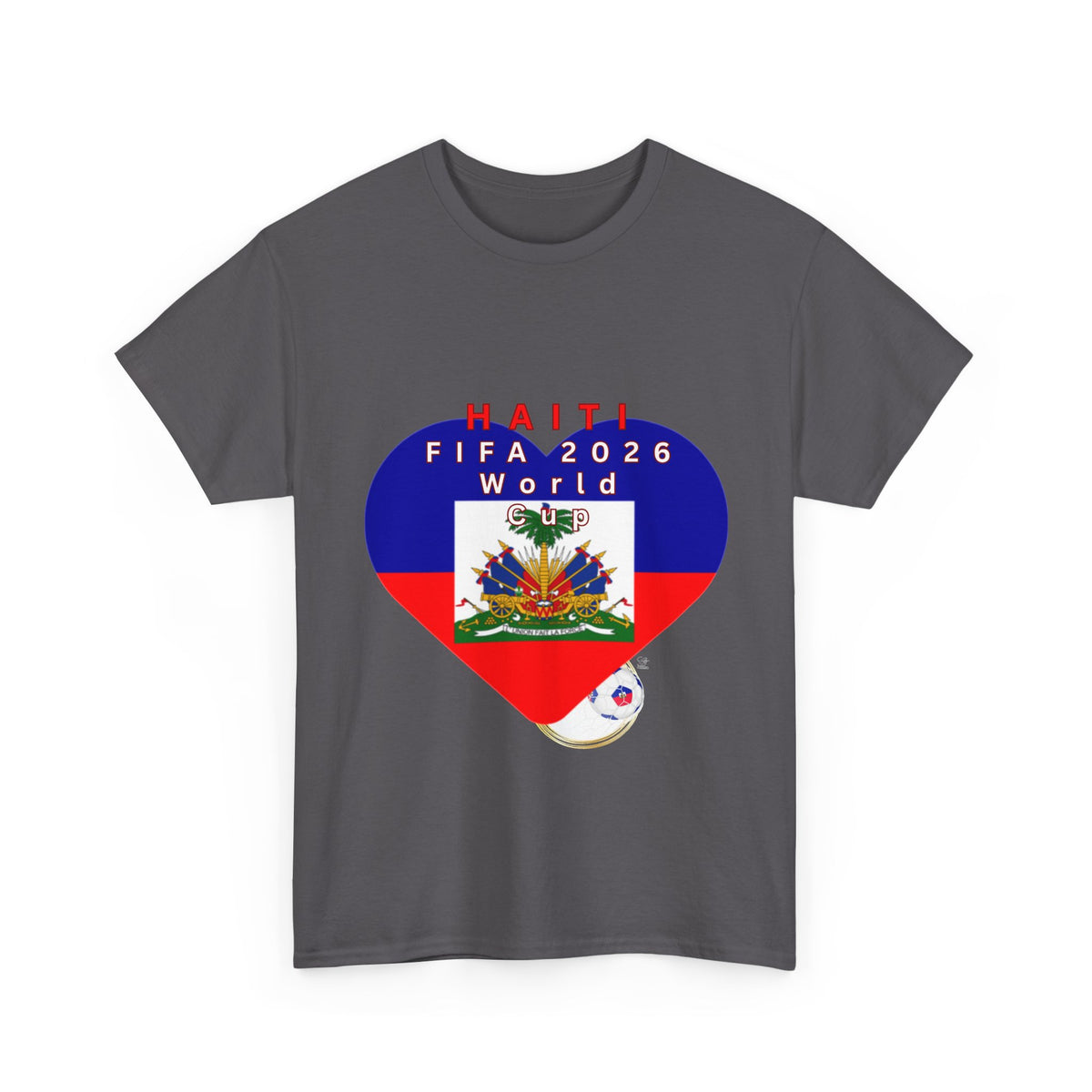 Heart of The Haitian Flag Tee