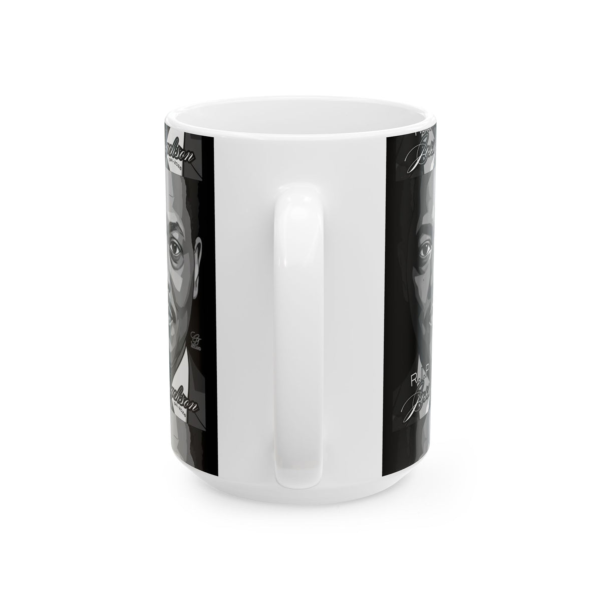 Jesse Jackson Legacy Black and White Ceramic Mug