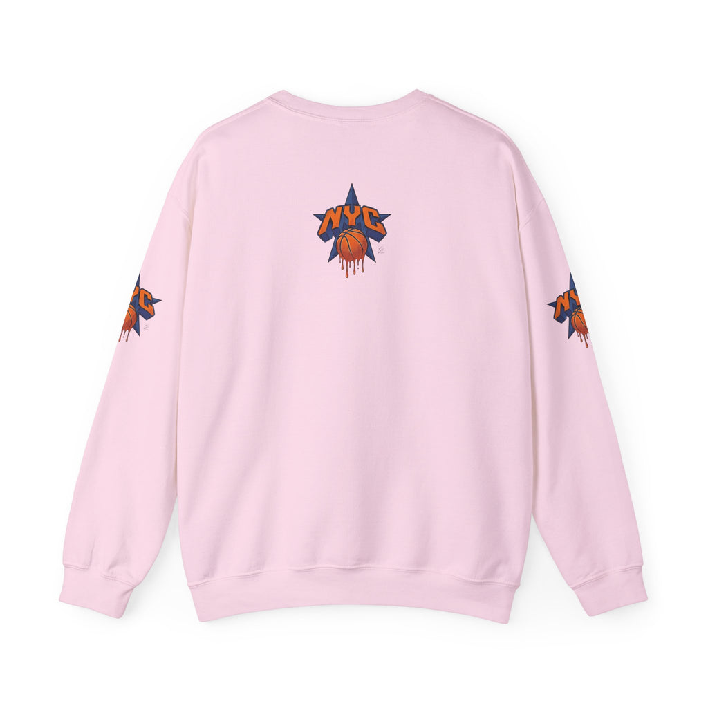 NYC Basketball Drip Crewneck Sweatshirt