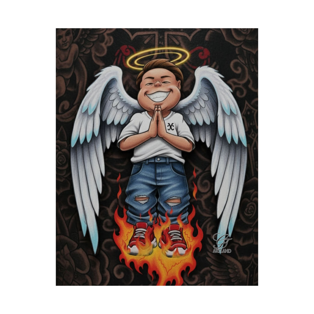 Ebony Angel Poster