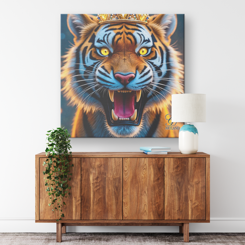 King Tiger GT Canvas Wrap by GT Artland