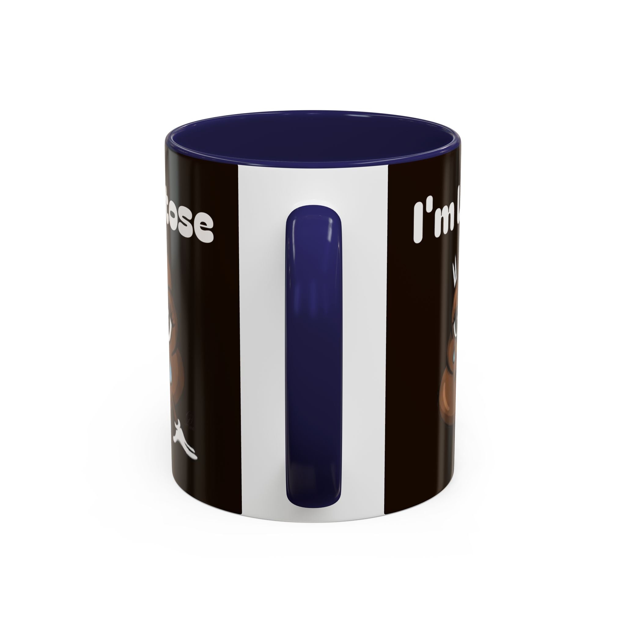 Coffee Mug — “I’m Lactose” Funny Poop Emoji Coffee Mug (11/15 oz) by GT Artland
