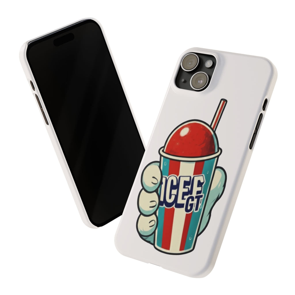 ICEE Slush Cup Slim Phone Case | Red White Blue Slushie
