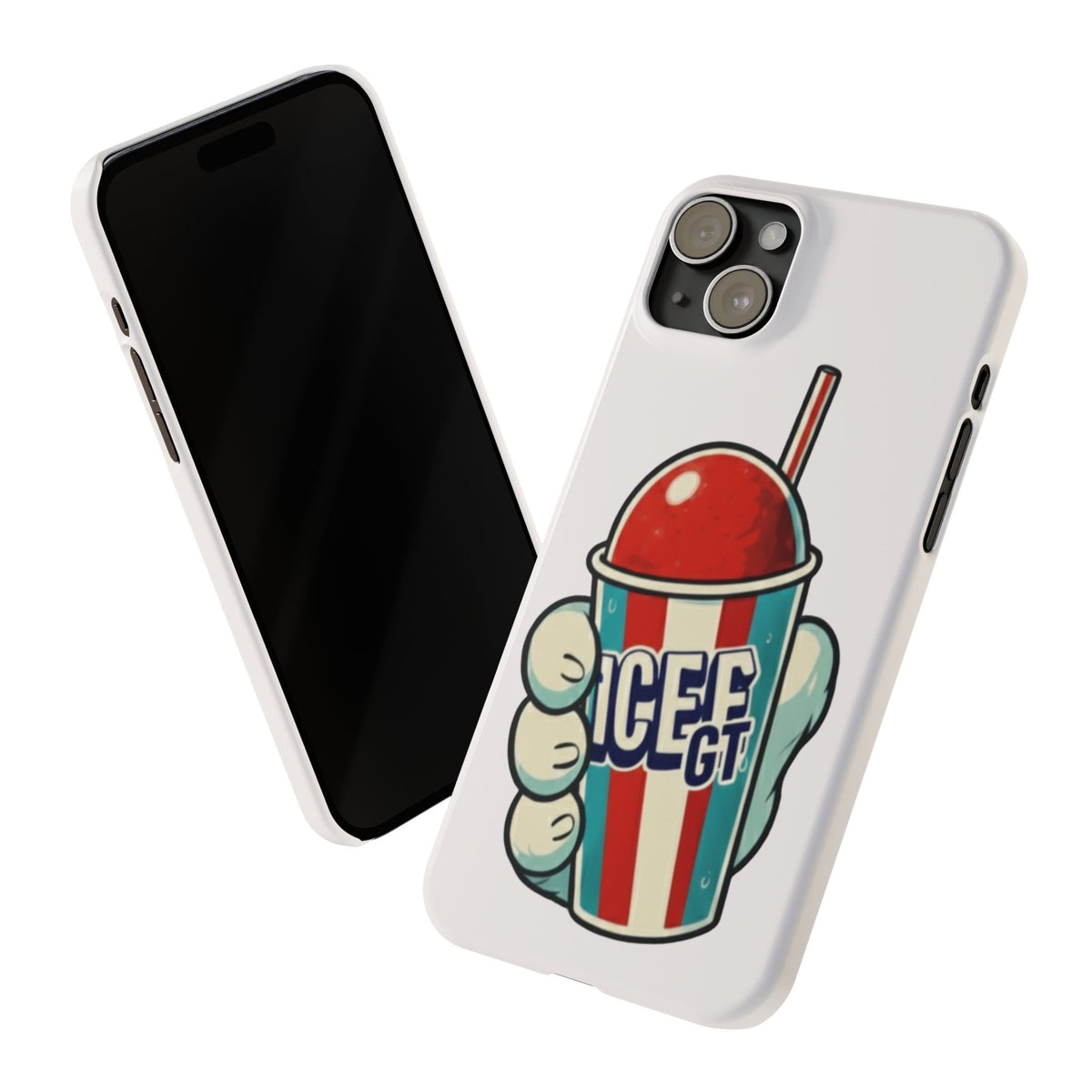 ICEE Slush Cup Slim Phone Case | Red White Blue Slushie