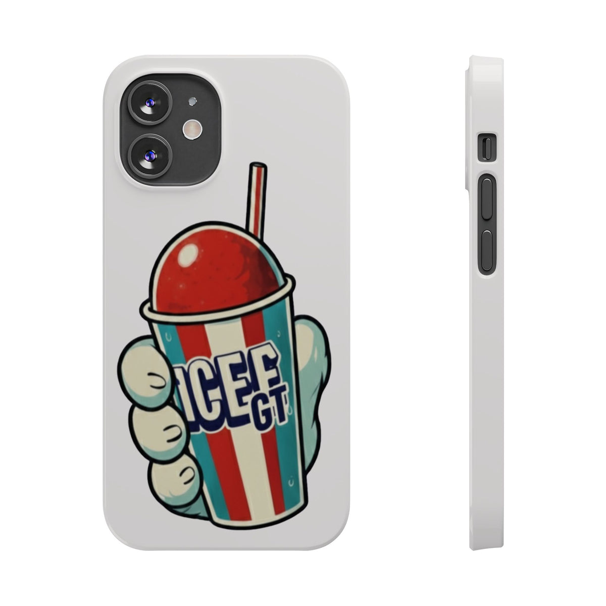 ICEE Slush Cup Slim Phone Case | Red White Blue Slushie