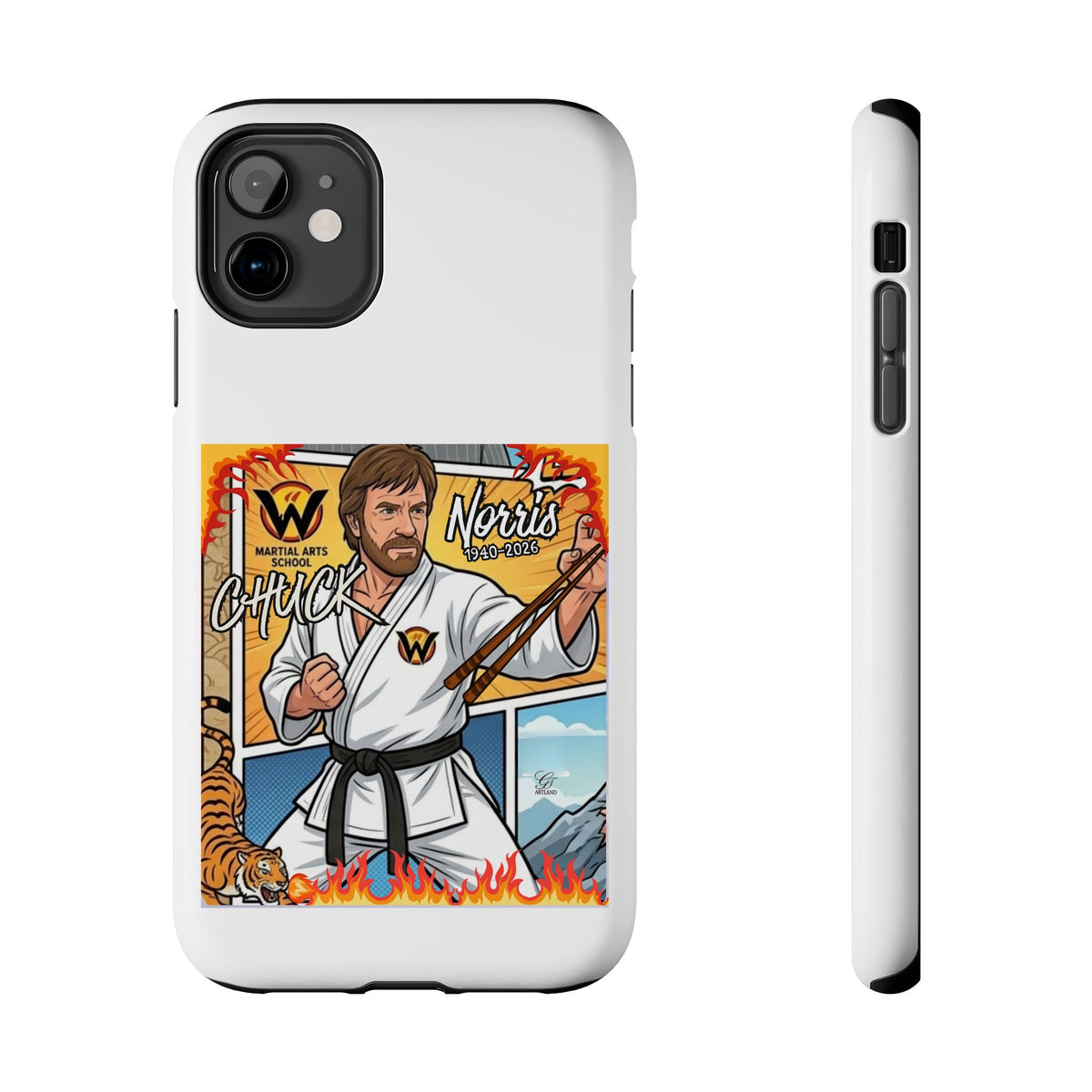 Chuck Norris Karate Tough Phone Case
