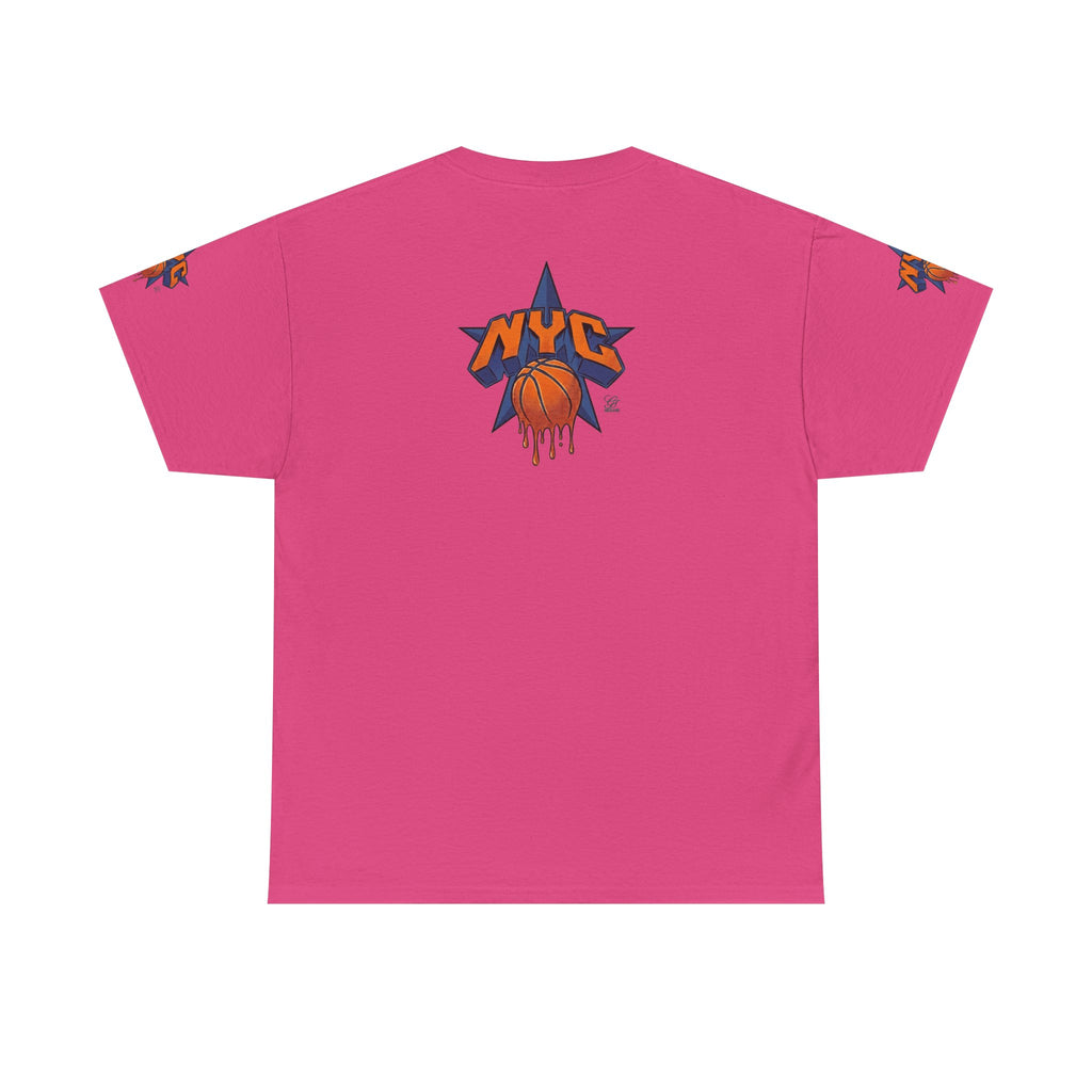 NYC Dripping Basketball Tee | New York City Hoops Shirt by GT Artland