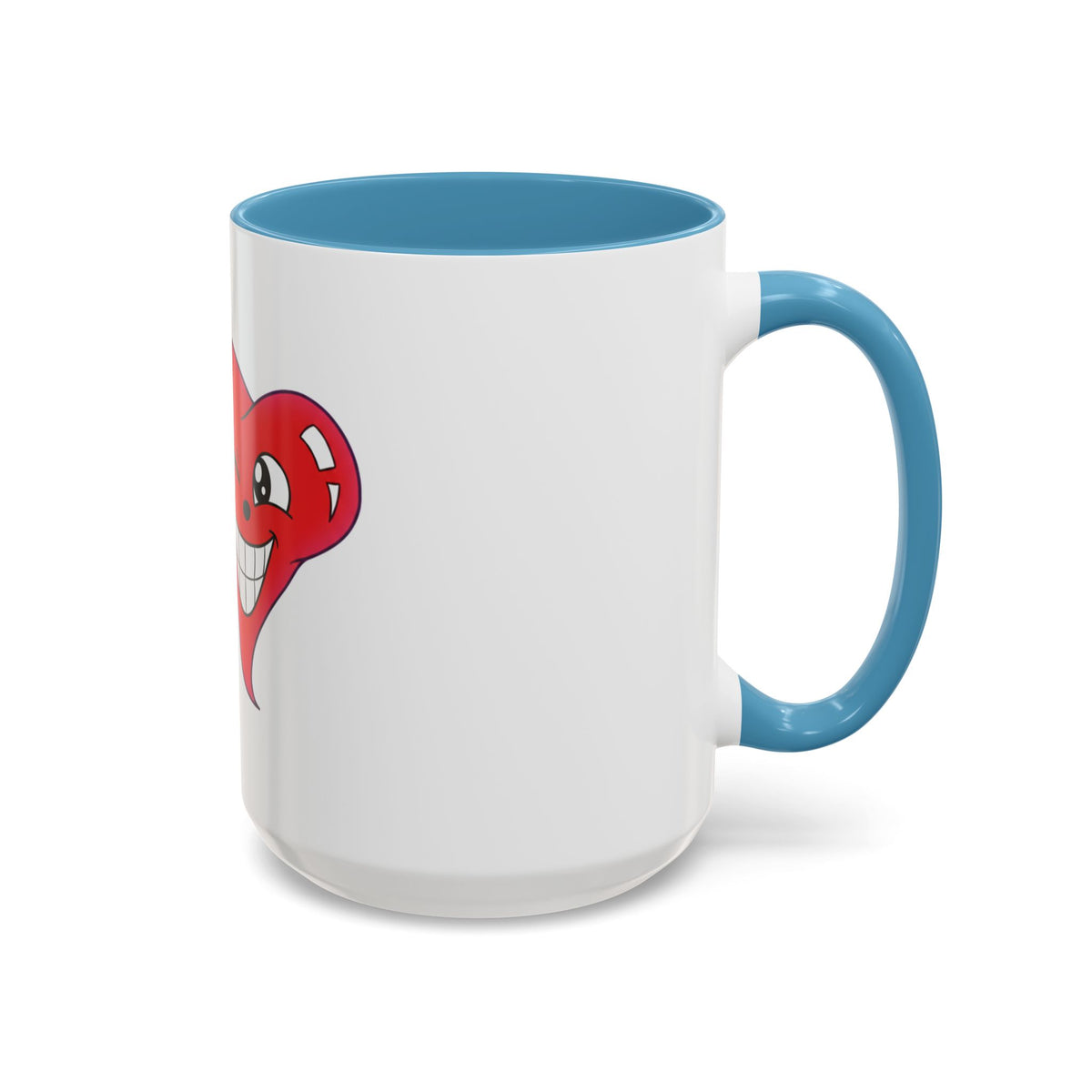 Winking Heart Graphic Mug | Accent Coffee Mug 11oz 15oz