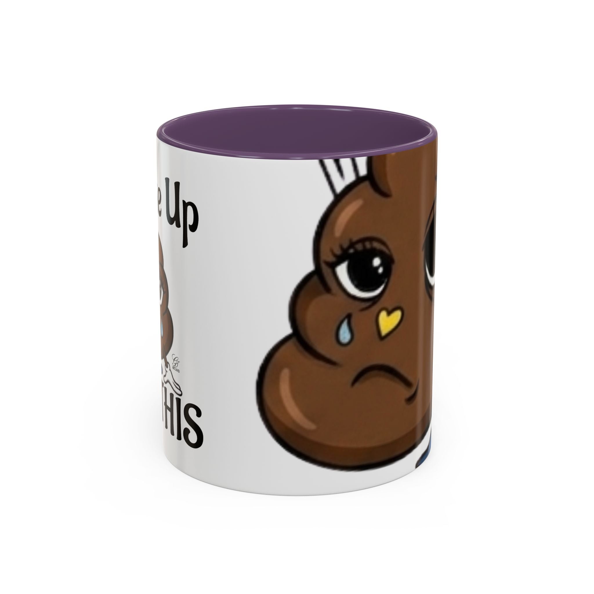Sad Poop Emoji Coffee Mug – Funny Cute Collectors Novelty Accent Mug (11/15oz) by GT Artland